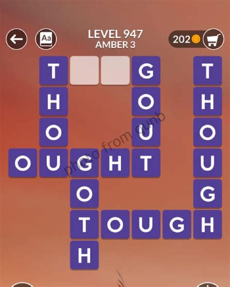 wordscapes level 947|Wordscapes Level 947, Amber 3 .